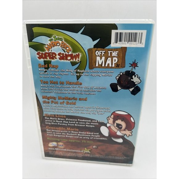 Super Mario Brothers Super Show!: Off the Map - DVD - GOOD F2 - Picture 3 of 3